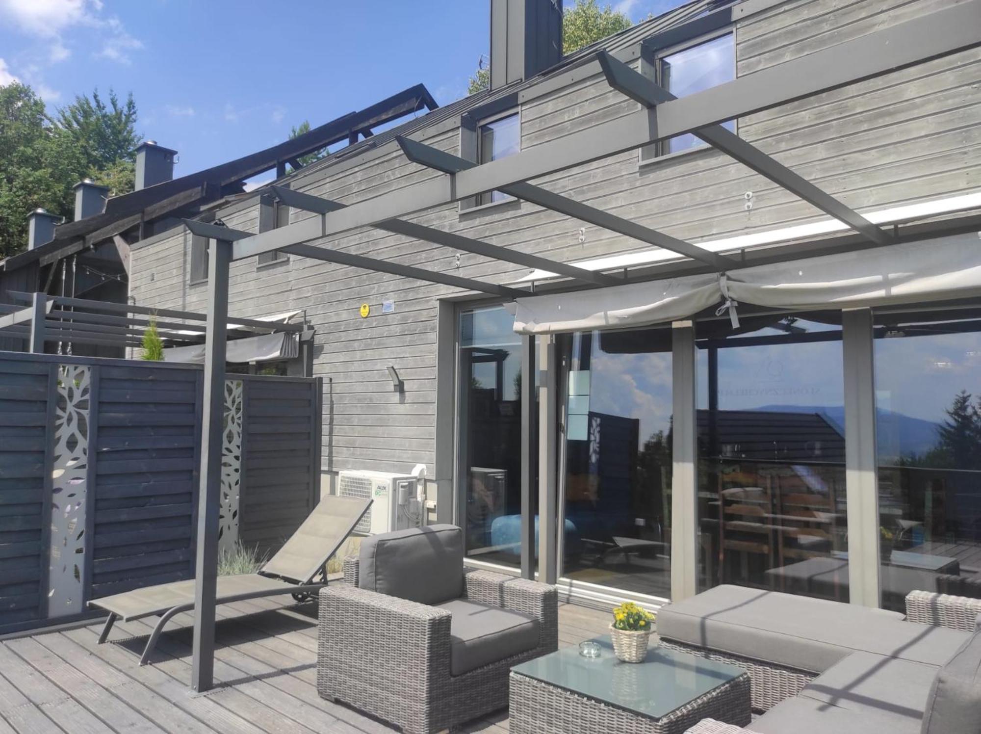 Sloneczny Chelm - Apartamenty W Gorach, Prywatna Sauna Jacuzzi Balia W Cenie, Spa, Grill, Stok Narciarski Myslenice, Sciezki Rowerowe, Rzeka Raba, Widok Na Tatry Exterior photo